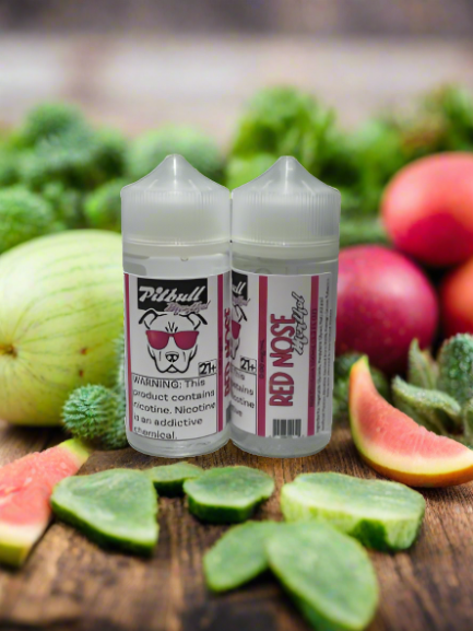 Red Nose Menthol E-Juice — Melon Medley Menthol